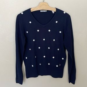 EUC Green Lamb Sweater. Medium